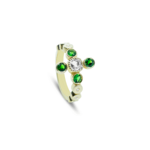Tsavorite Radiance Ring