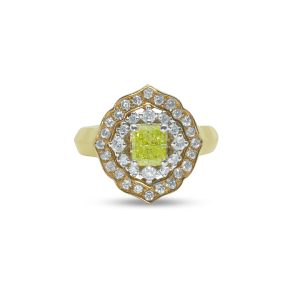 Sunlit Rose Diamond Ring - 18ct Rose Gold